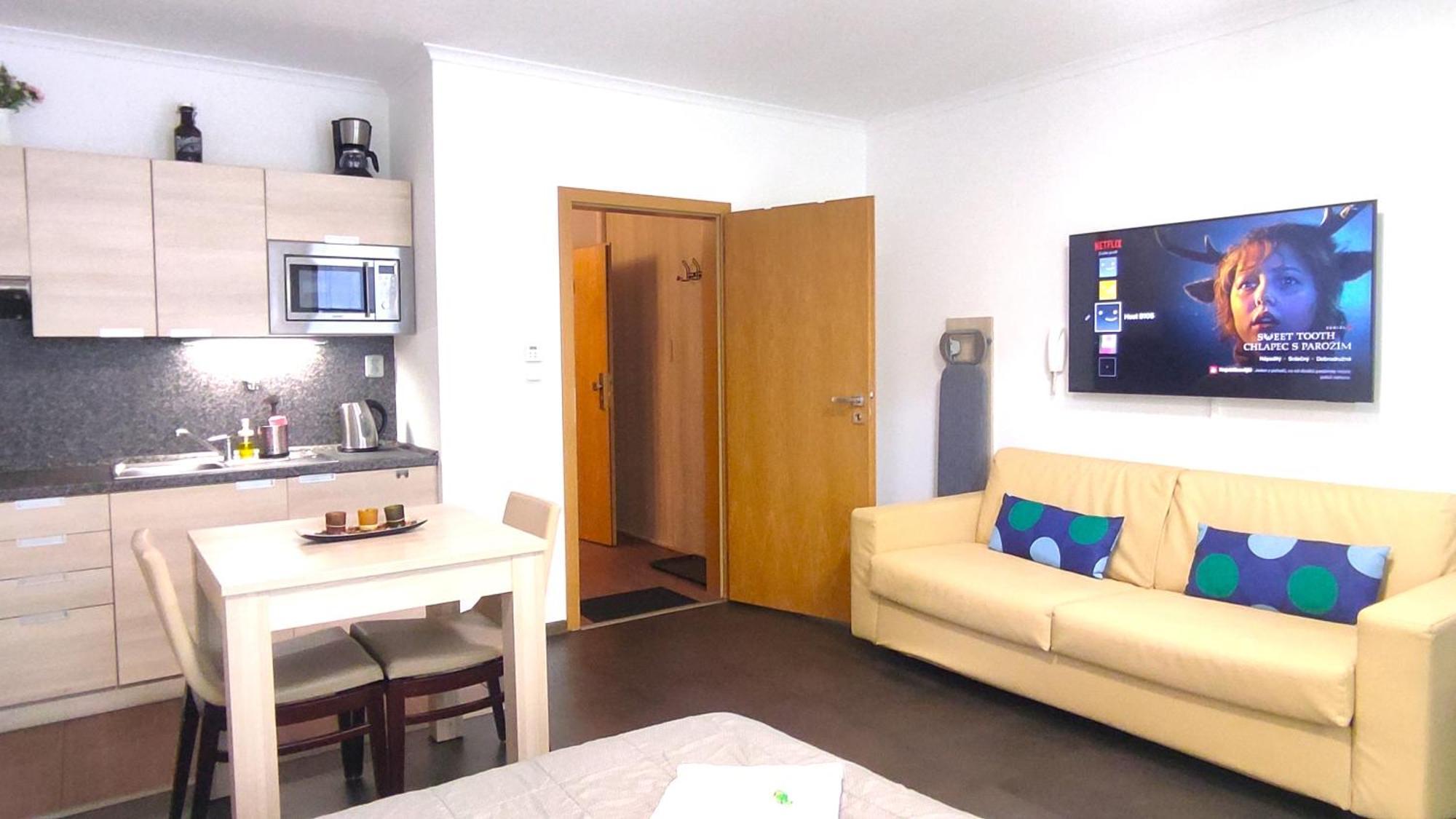 WELLNESS APARTMÁN RESIDENT HARRACHOV C308 Horský apartmán 2KK s velkou terasou a vlastním parkováním v garáži Harrachov Exterior foto